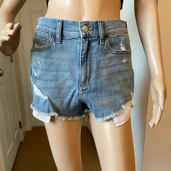 VS Pink Denim Shorts - Picture 3 of 8